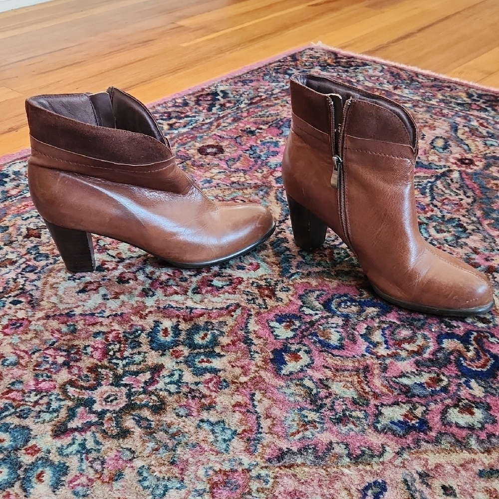 Antelope Brown Ankle Boots